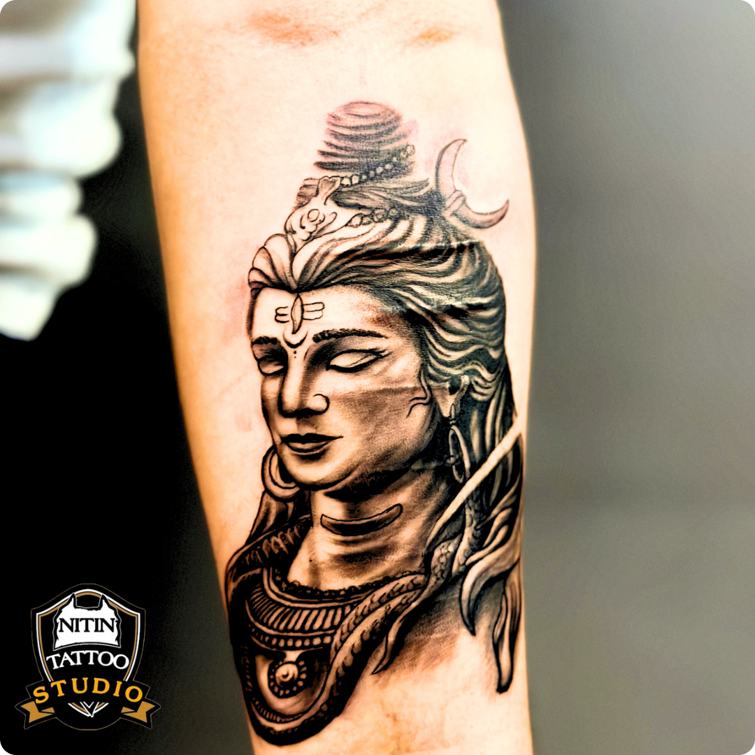 Mahadev shiva spiritual tattoo